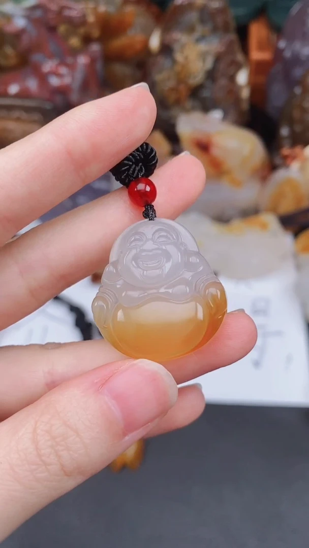 未镶嵌颈饰玛瑙/玉髓天*AA