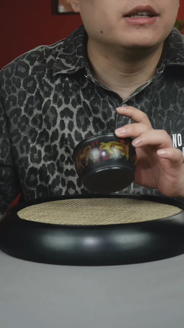 茶壶紫砂石黄 五牛杯