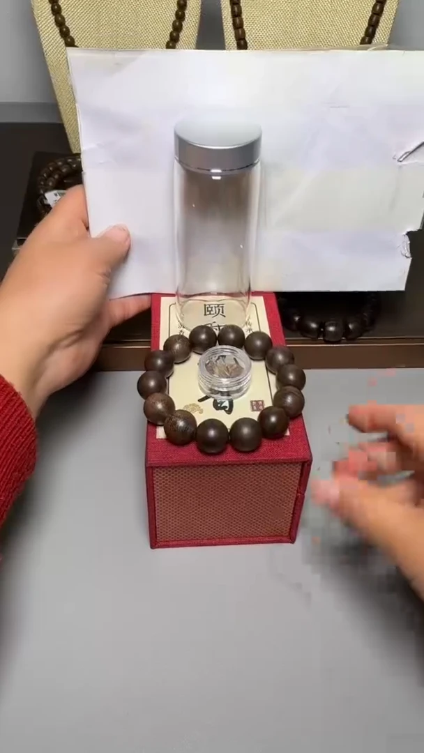 【闪购商品】沉香手串芽庄白棋1.6圆珠单圈