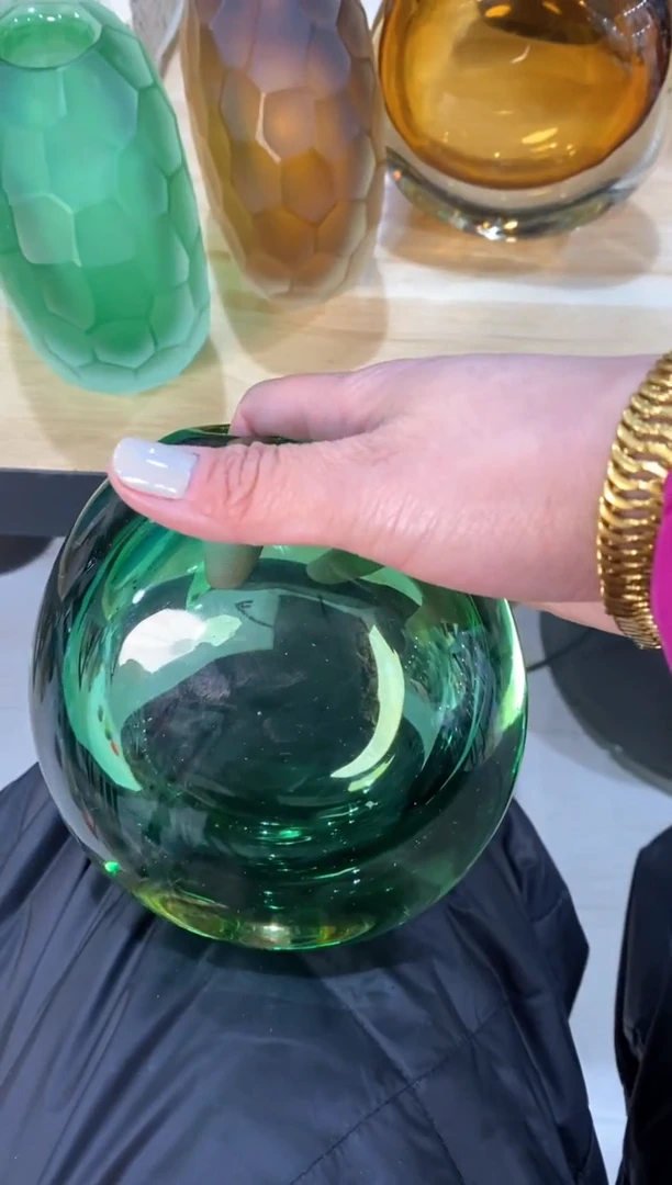 【闪购商品】琉璃慕忆家花瓶微瑕