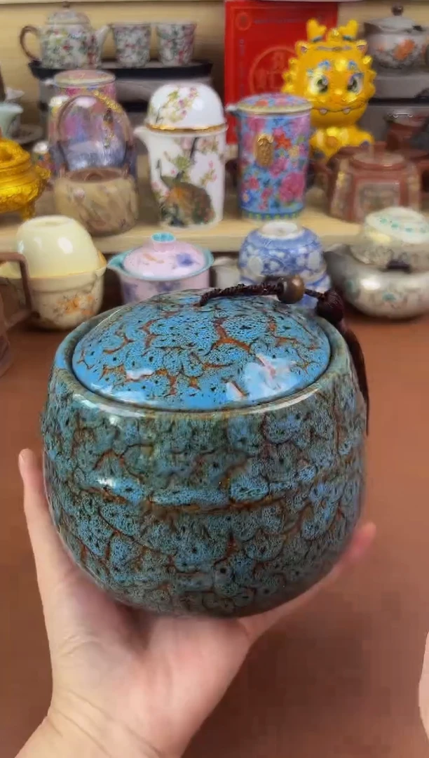陶瓷茶具摆件旅行套组