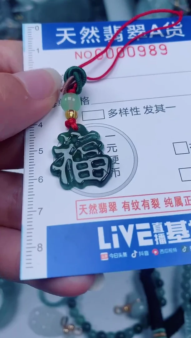 颈饰未镶嵌翡翠00000989