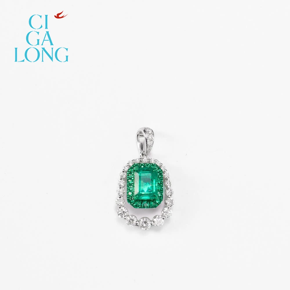 CIGALONG祖母绿吊坠  4165-1