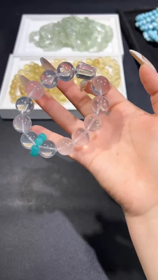 未镶嵌手串水晶28q多样性发其一【1条】默认微瑕