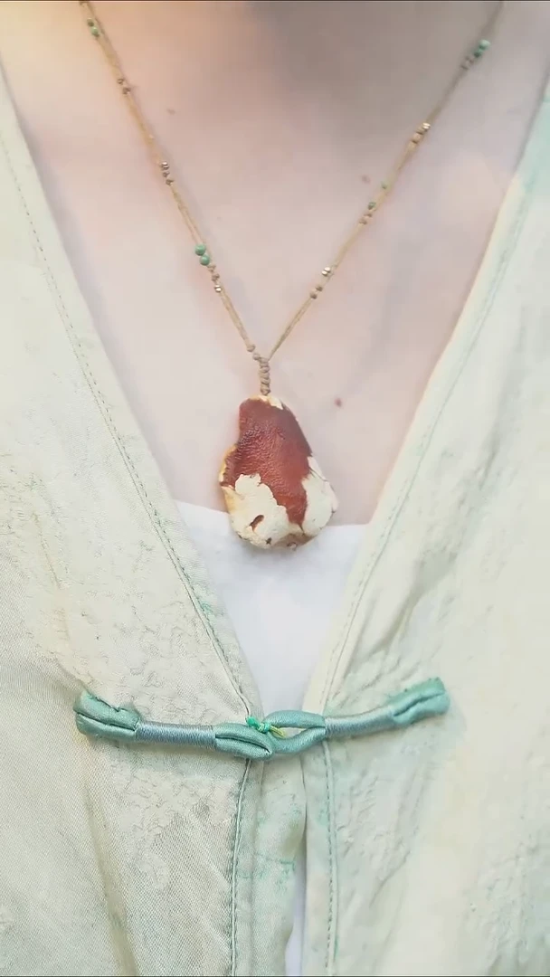 裸石蜜蜡未镶嵌*设计款*蜜蜡锁骨链*百搭长短可调节