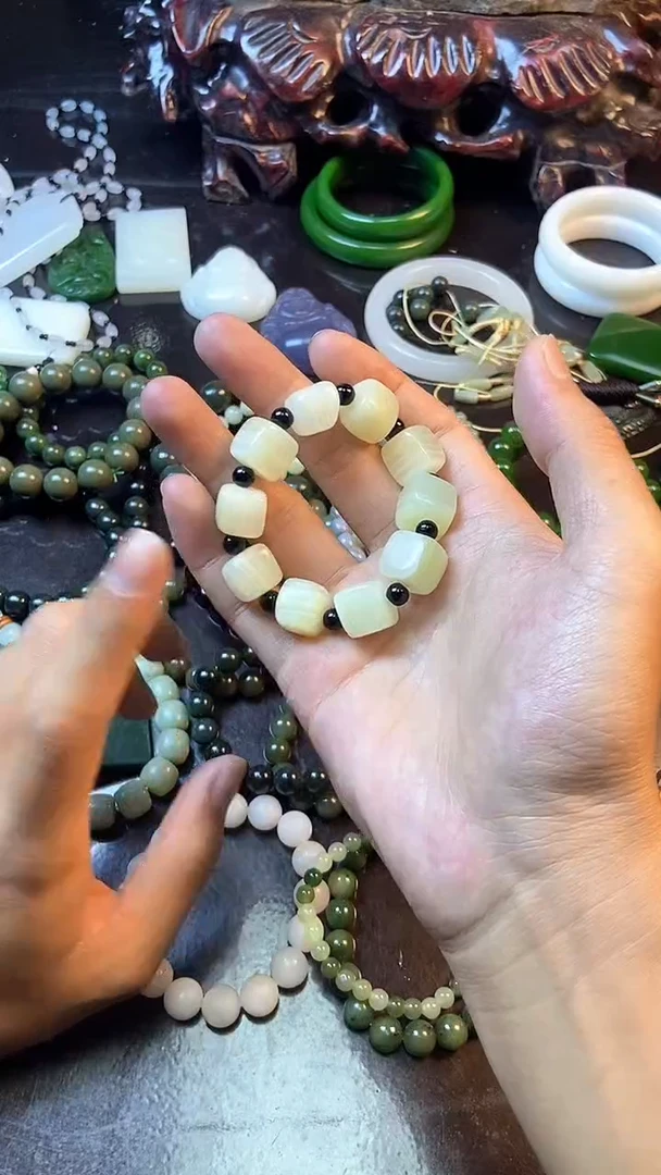 手链未镶嵌和田玉主播推荐！！主播推荐！！