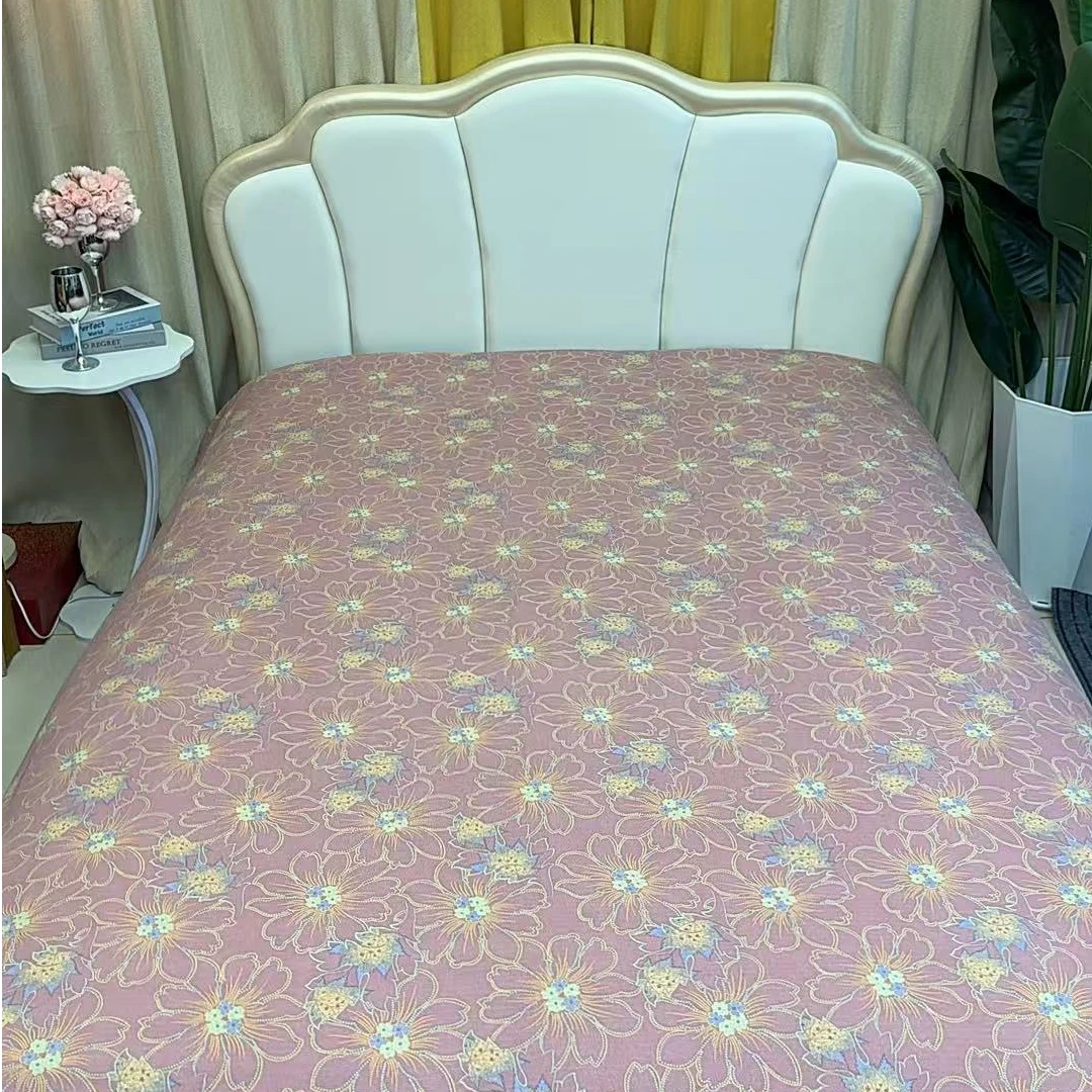 【MS】精品双层纱床单--紫韵 220*240