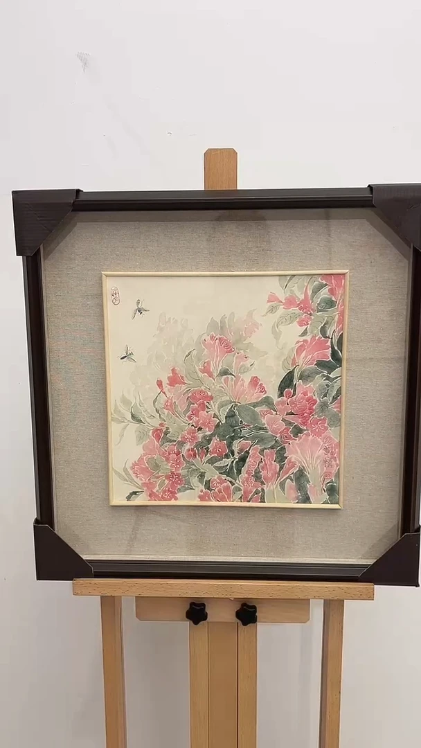 国画邹训精-1平尺-花鸟国画