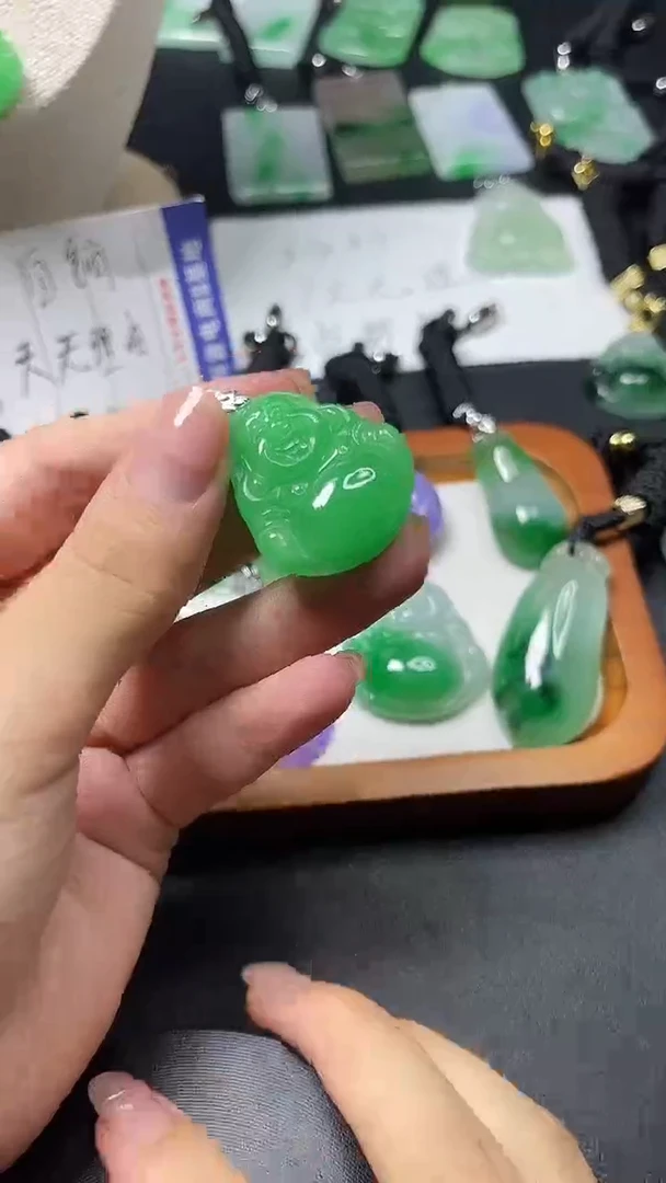 颈饰未镶嵌翡翠所见即所得 一图一物