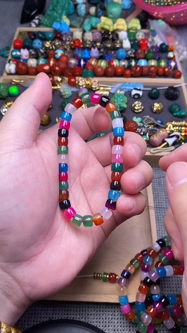 未镶嵌玛瑙手饰直切单圈 一条发