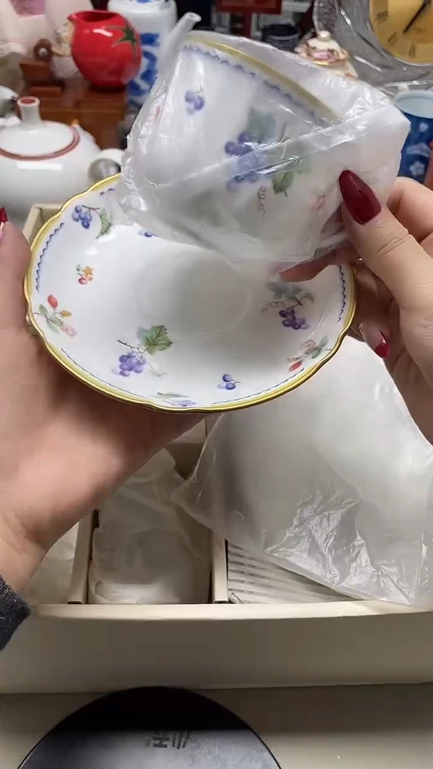 瓷片SANGO咖啡杯