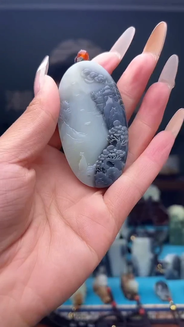 未镶嵌和田玉挂件1