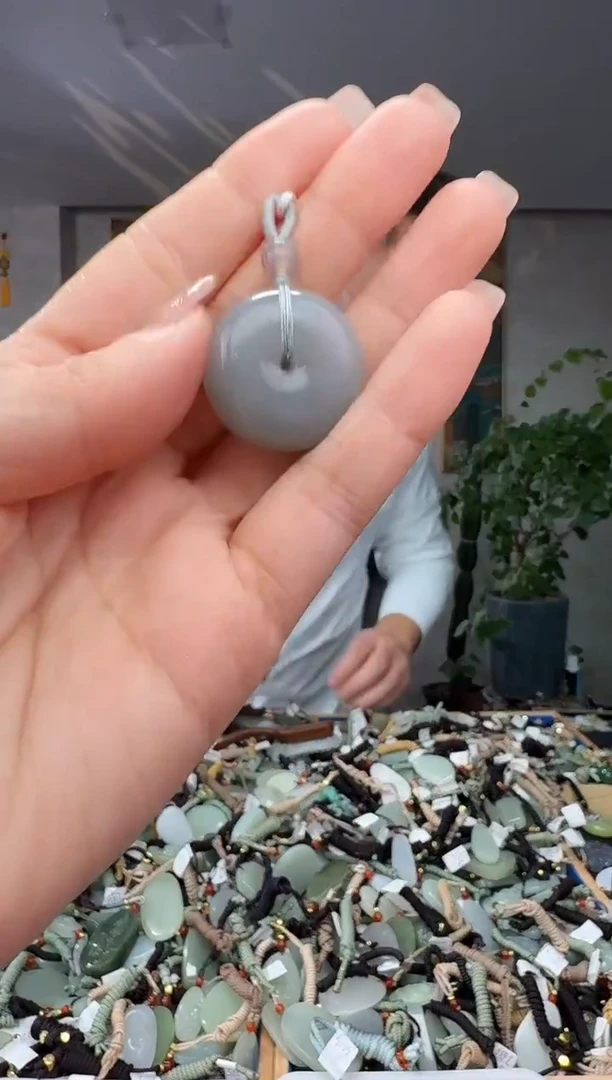 颈饰未镶嵌和田玉拍一发一多样性发货