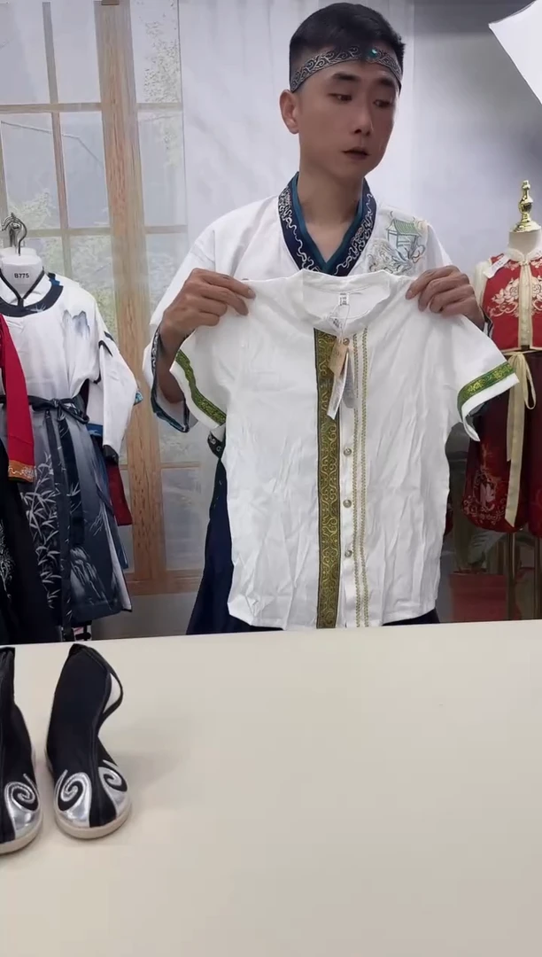 捡漏男童汉服套装