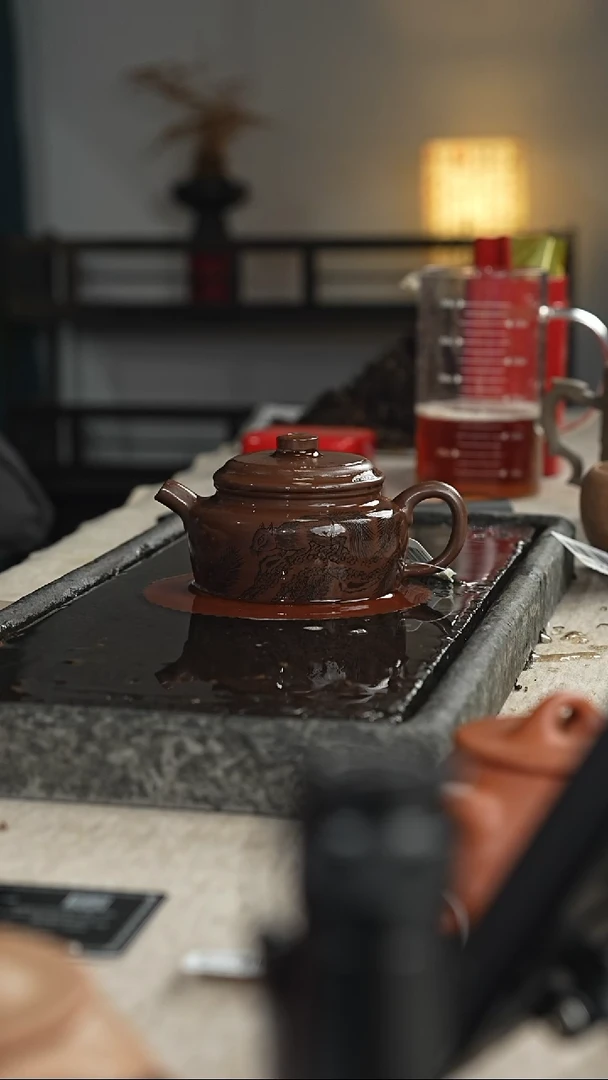 茶壶紫砂紫砂壶32 紫泥德钟壶