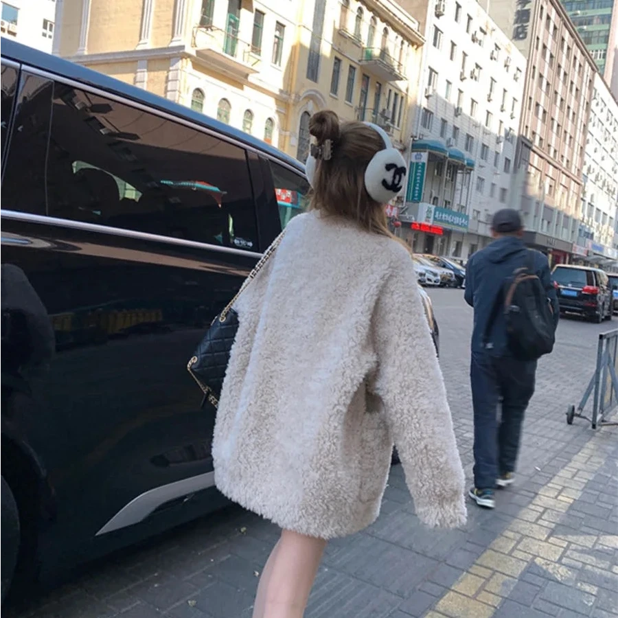 【楠楠专属001-198】羊毛颗粒芭莎毛孤品捡漏冬季宽松时尚毛绒网红