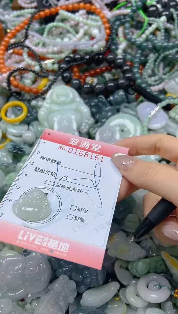 翡翠未镶嵌颈饰闪购0168161