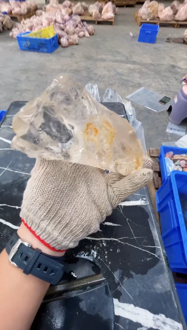 【闪购商品】水晶原石未镶嵌天然喜马拉雅水晶原石摆件拍3单99发1