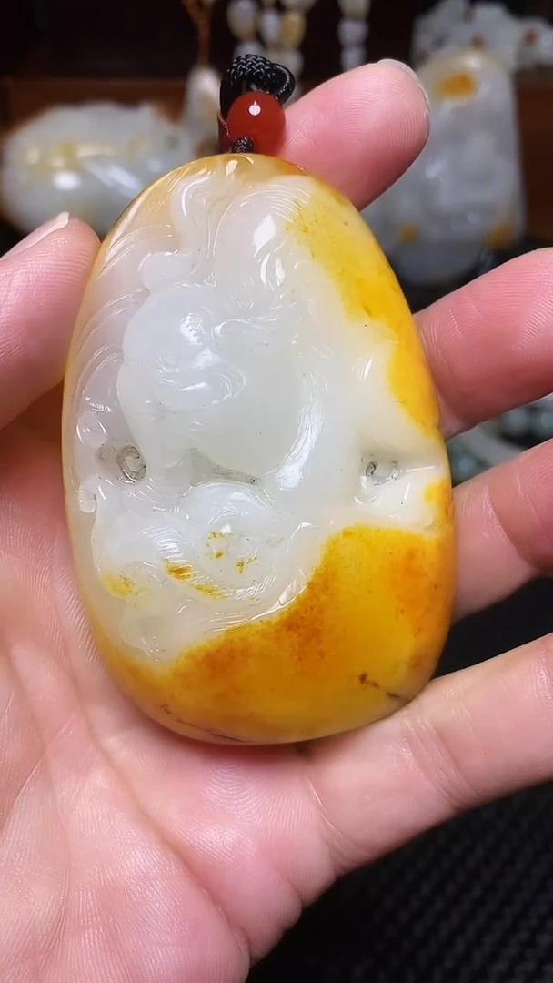 未镶嵌和田玉挂件宾*2