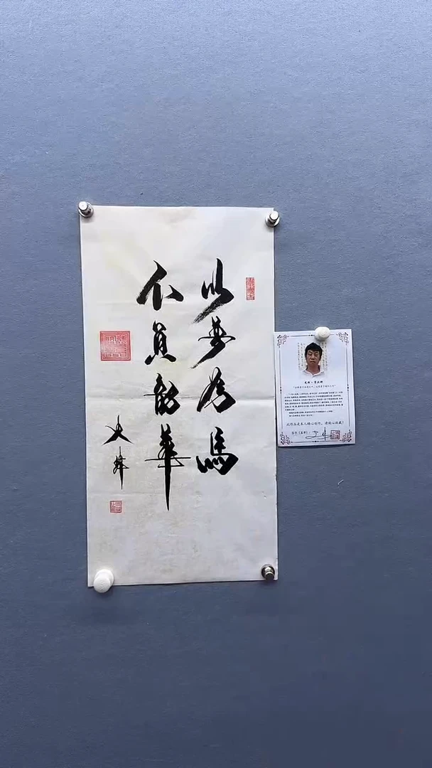 国画zx 书法 史伟 两平尺