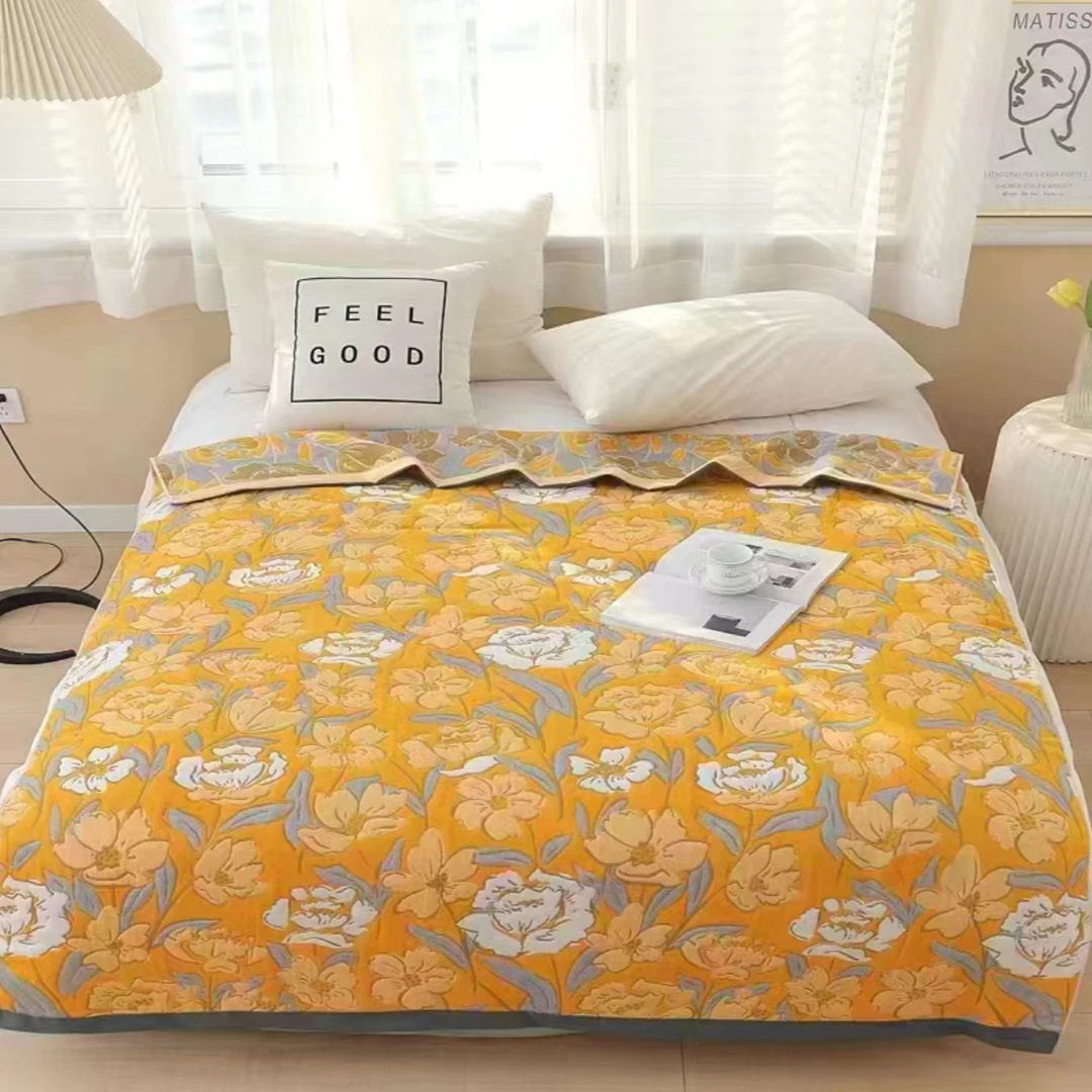 加绒加厚大盖毯一条随机颜色