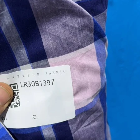 秒杀 BRB原厂 .CO棉质面料色织格纹提花布料 宽140CM