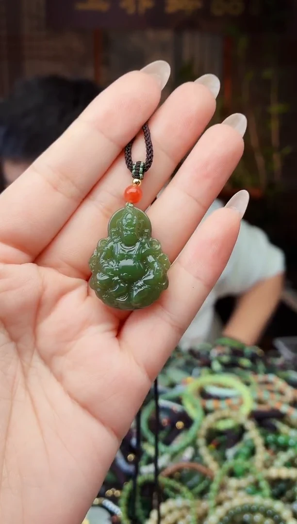 颈饰未镶嵌和田玉多样性发货拍一发一