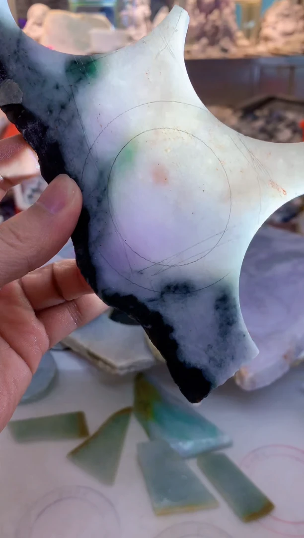 翡翠未镶嵌颈饰0朗0翡翠珠宝 266