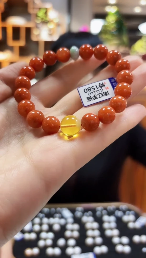 【闪购商品】南红玛瑙手链未镶嵌手链10