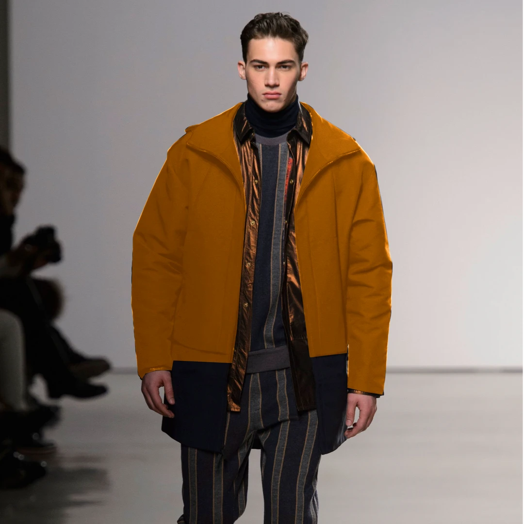 【洋洋专属】石墨灰S25年早春高定系列夹克外套男女同款zp006