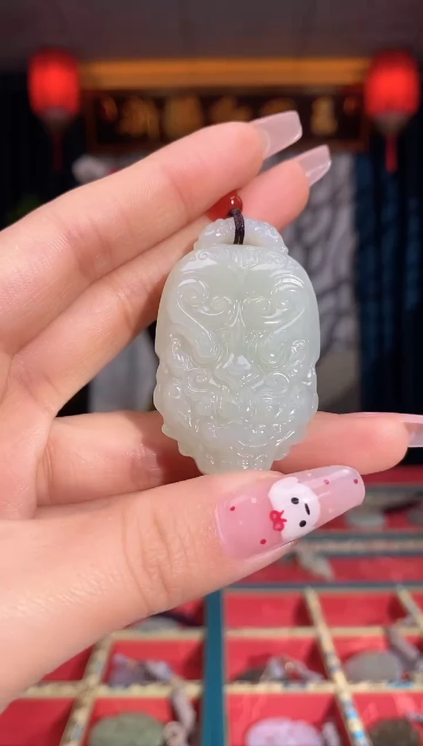 【闪购商品】和田玉颈饰未镶嵌双龙