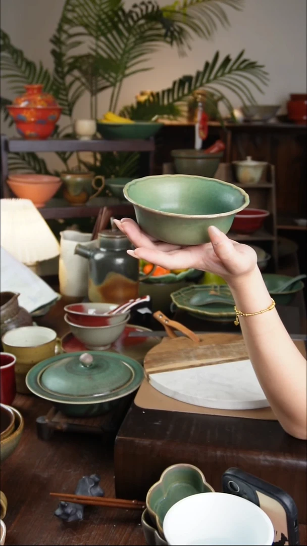 碗景德镇手工高温餐具