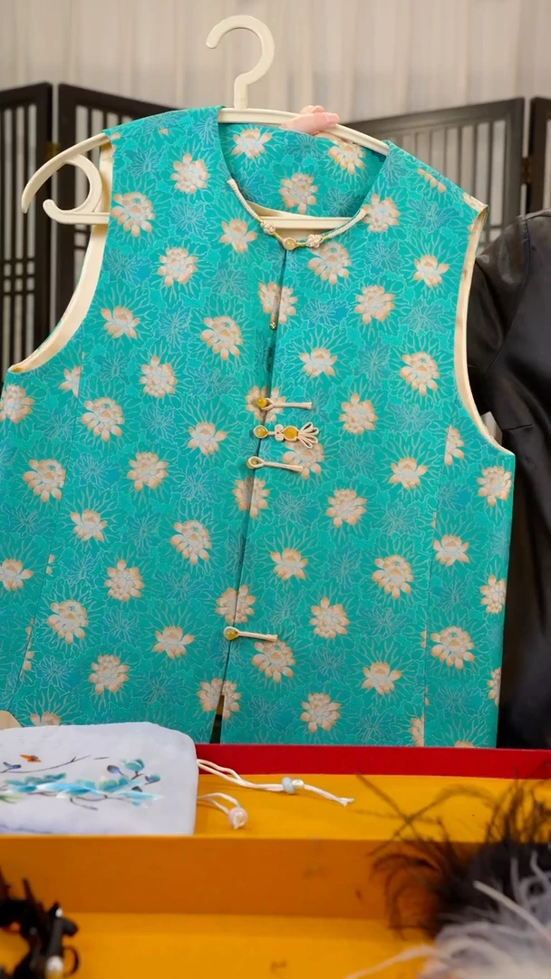 织绣月*鸟非遗手工绒花饰品