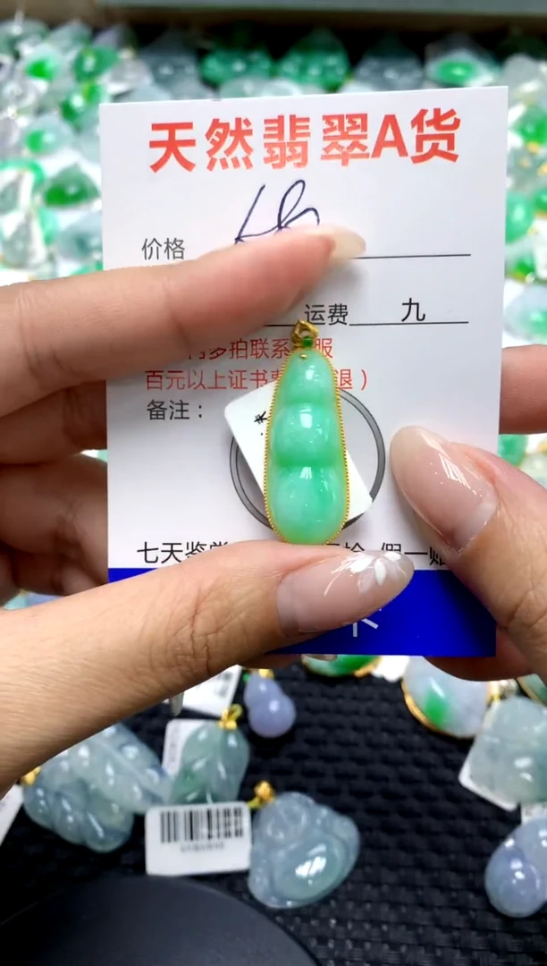 【闪购商品】翡翠颈饰18K金镶嵌111111111111