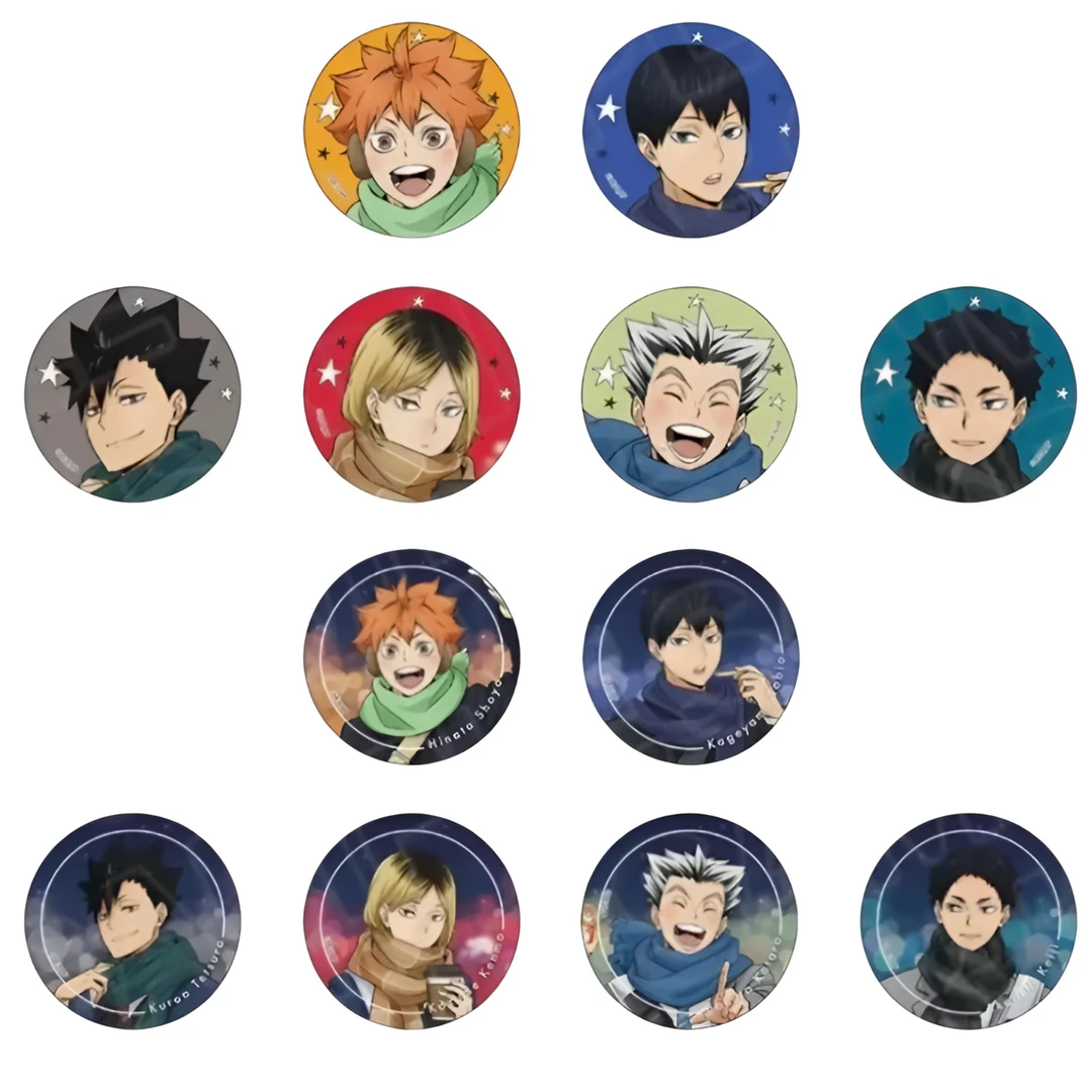 排球少年横滨游乐场系类徽章