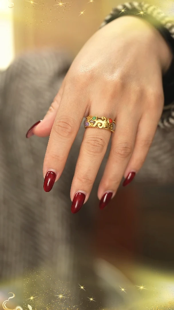 【闪购商品】翡翠戒指银S925镶嵌新款