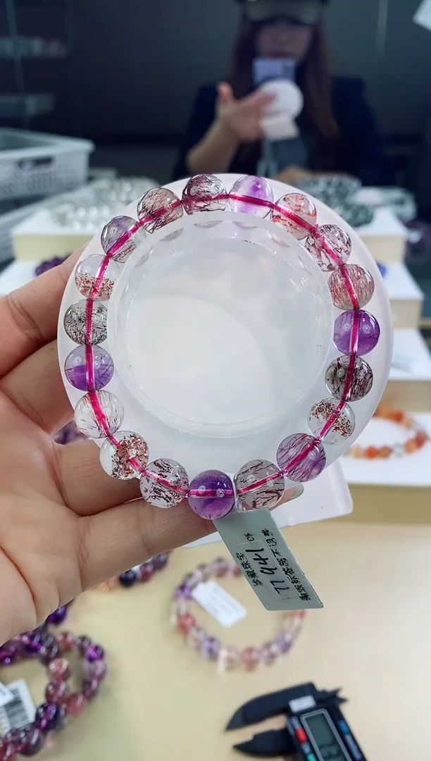 未镶嵌手链水晶仙女超七10m+