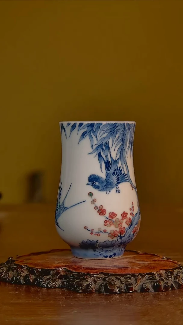 【闪购商品】杯手工手绘杯杯很美丽