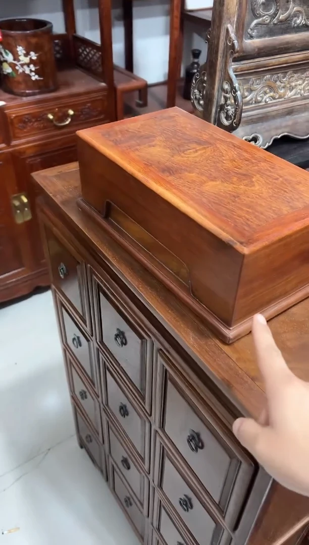 花梨木文香扣盒1