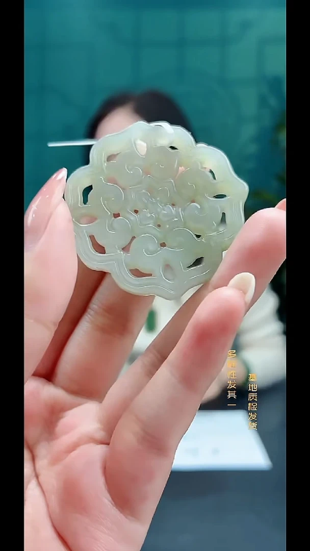 颈饰未镶嵌和田玉纯天然多样性发一