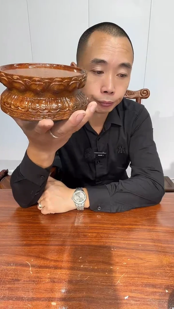 木老花莲花底座13*15*6.5