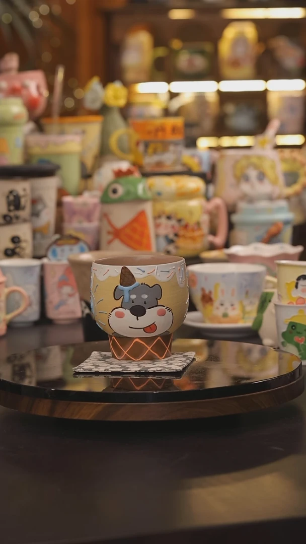 景德镇釉下彩绘设计师款式陶瓷