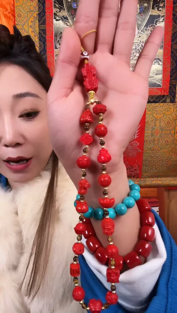 非金属无藏式风格珠串