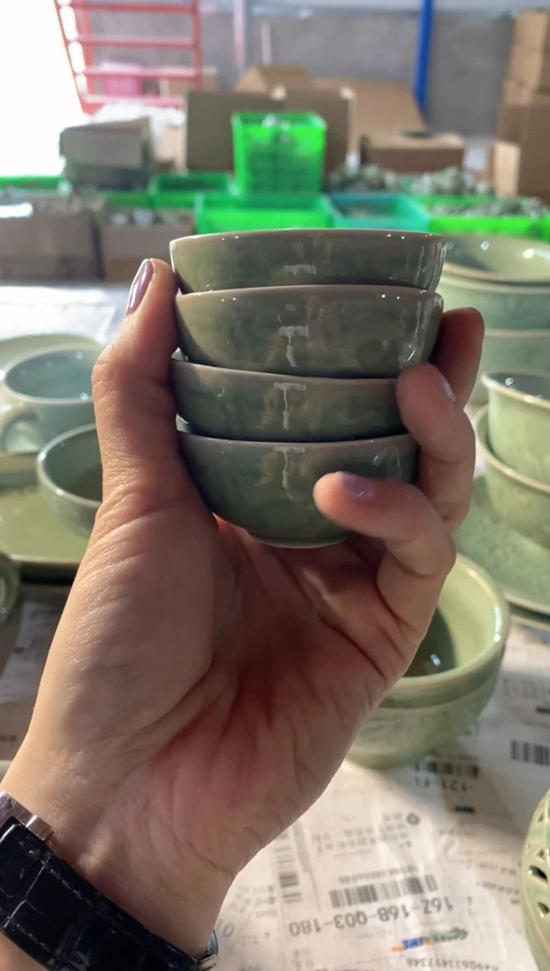 老货 微瑕牡丹小茶杯 XG001