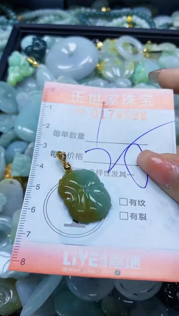 【闪购商品】翡翠颈饰未镶嵌闪购0174598