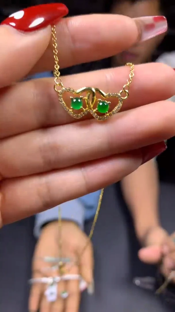 【闪购商品】翡翠项链未镶嵌0095512794多样性发一