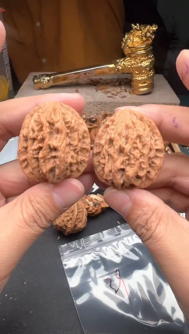 【闪购商品】桃核把件雷龙文玩39-38尺寸麦虎