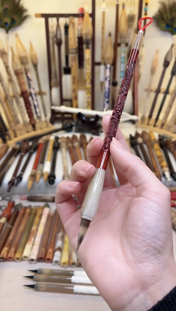 【清水试笔，拒绝蘸墨】墨琳笔庄毛笔1支