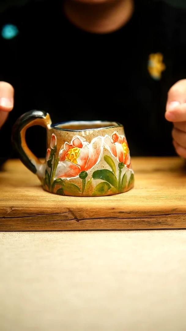 @@陶园瓷舍@@纯手工手绘@高温釉下彩