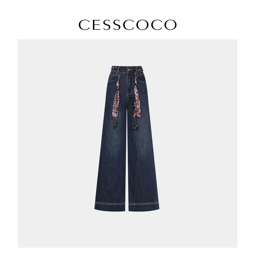 【丽公主专属】【CESSCOCO】牛仔裤（水洗产品）S25358011